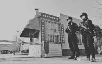 Penjara Wanita Xinjiang (Globalvoices.org/Diedit oleh Faluninfo)